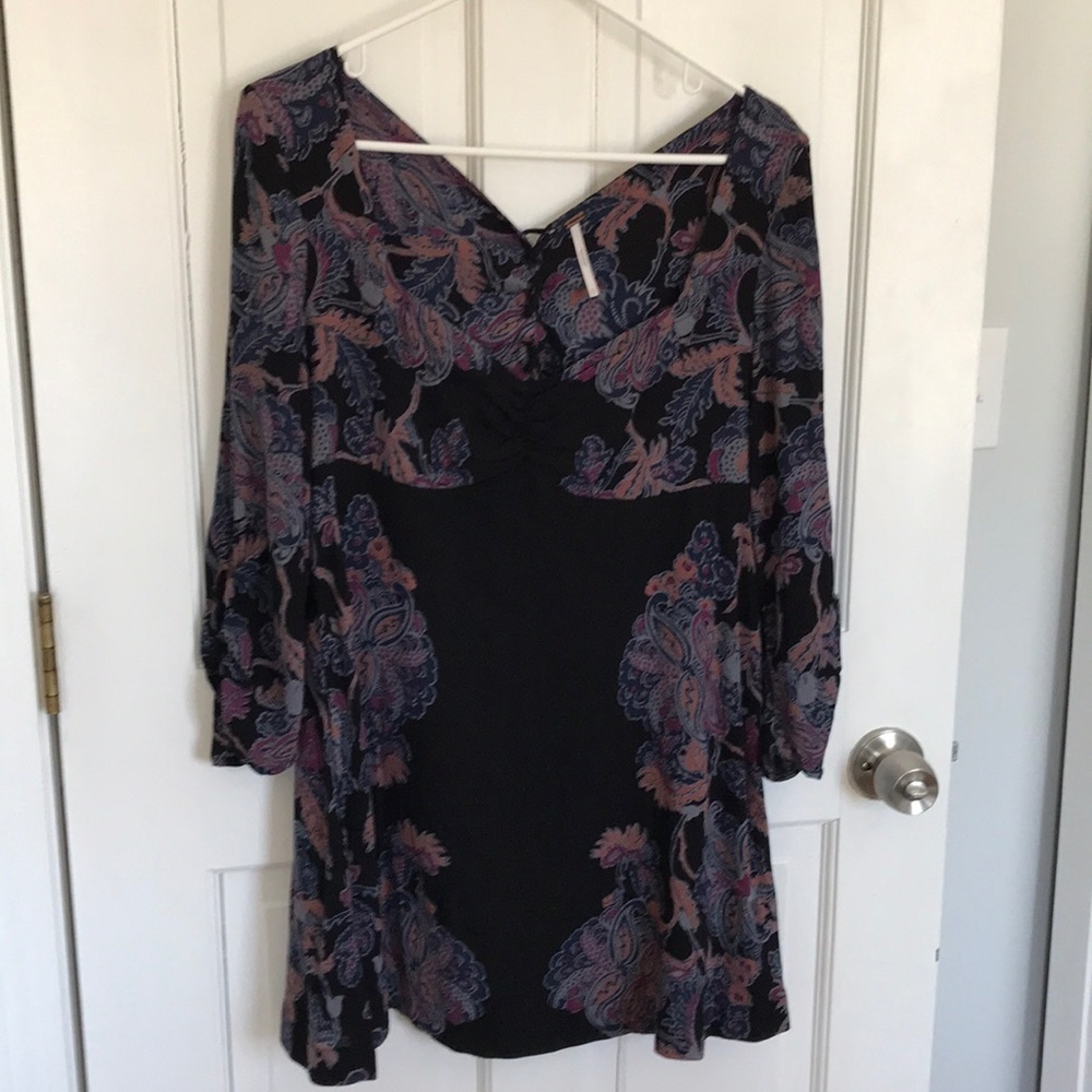 Free People detailed dress NWOT